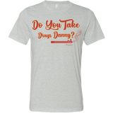 SwingJuice Short Sleeve Unisex T-Shirt Golf Do You Take Drugs Danny?-Light Grey