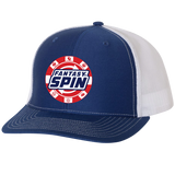 FantasySpin Unisex Trucker Hat-Navy White