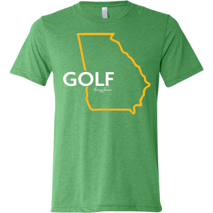 Golf Georgia Unisex T-Shirt-Green