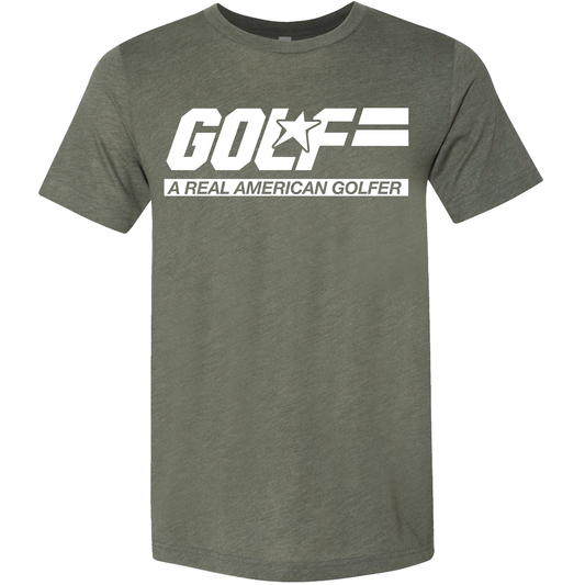 Golf G.I. Golf  Unisex T-Shirt-Military Green