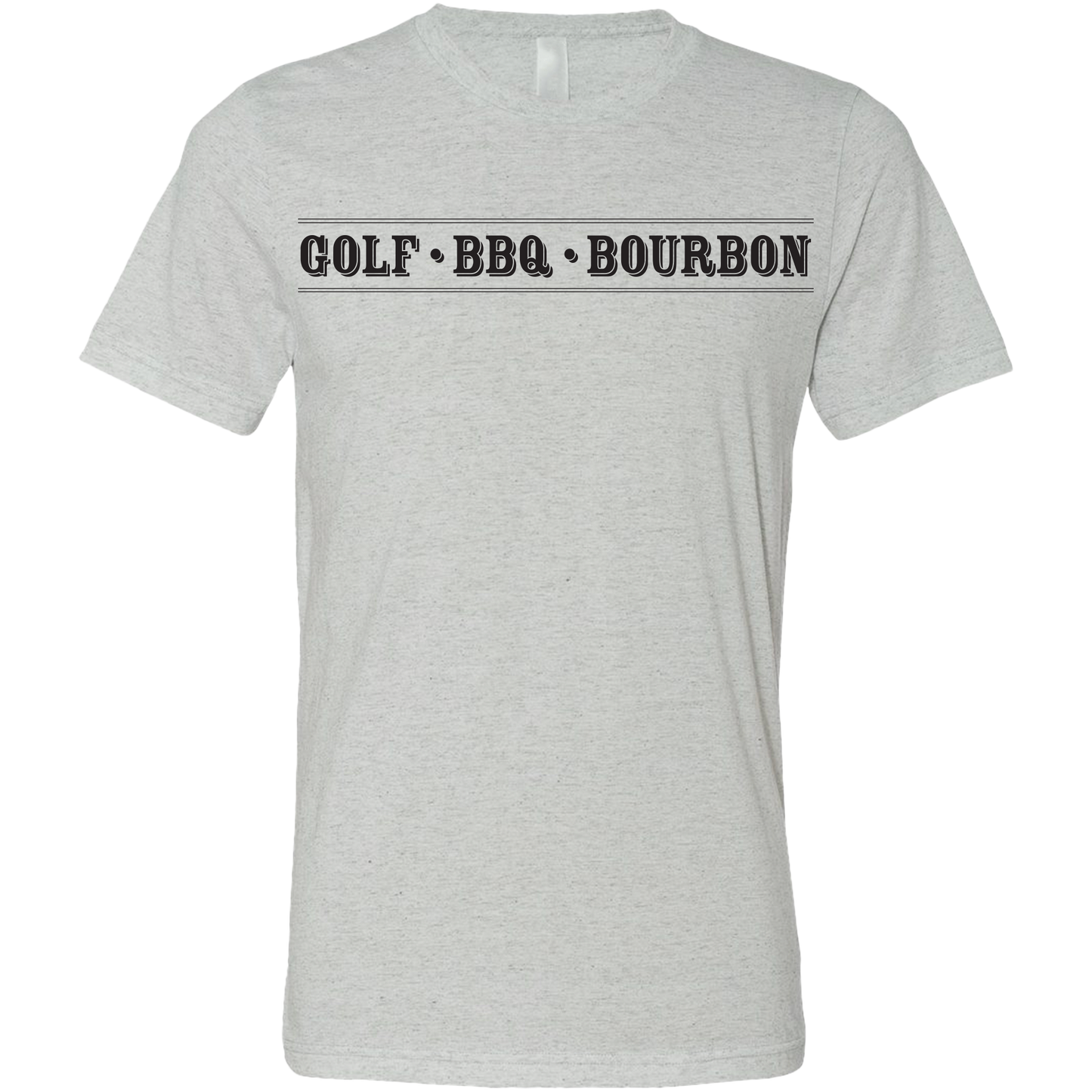 Golf BBQ & Bourbon Unisex T-Shirt SwingJuice