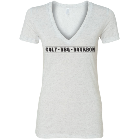 SwingJuice Golf BBQ & Bourbon Women's Short Sleeve T-Shirt-