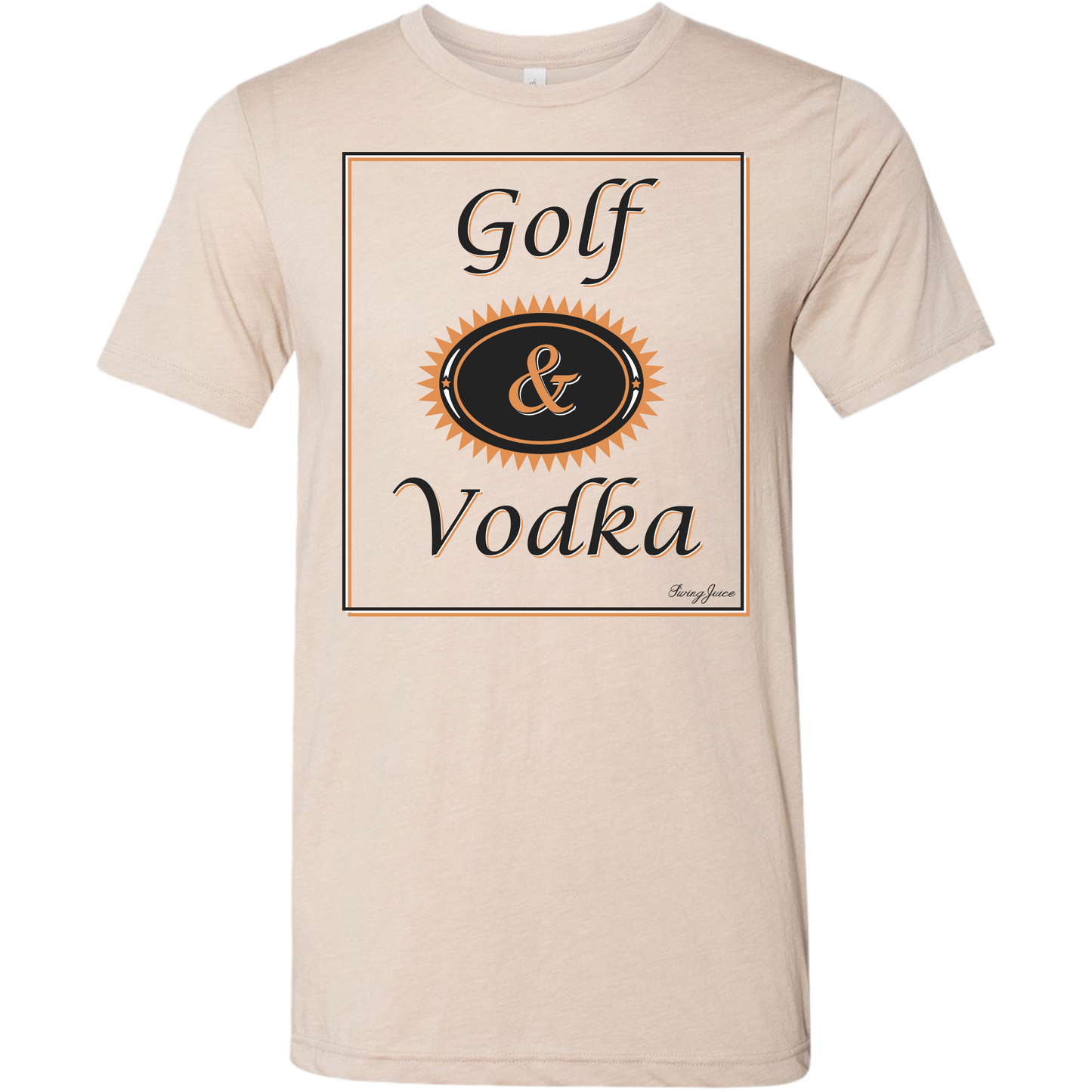 Golf & Craft Vodka Unisex T-Shirt SwingJuice