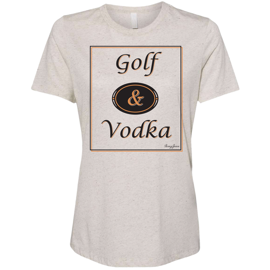Golf & Craft Vodka Women's T-Shirt SwingJuice