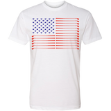 SwingJuice Short Sleeve Unisex T-Shirt Golf Flag-White