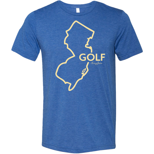 Golf New Jersey Unisex T-Shirt SwingJuice