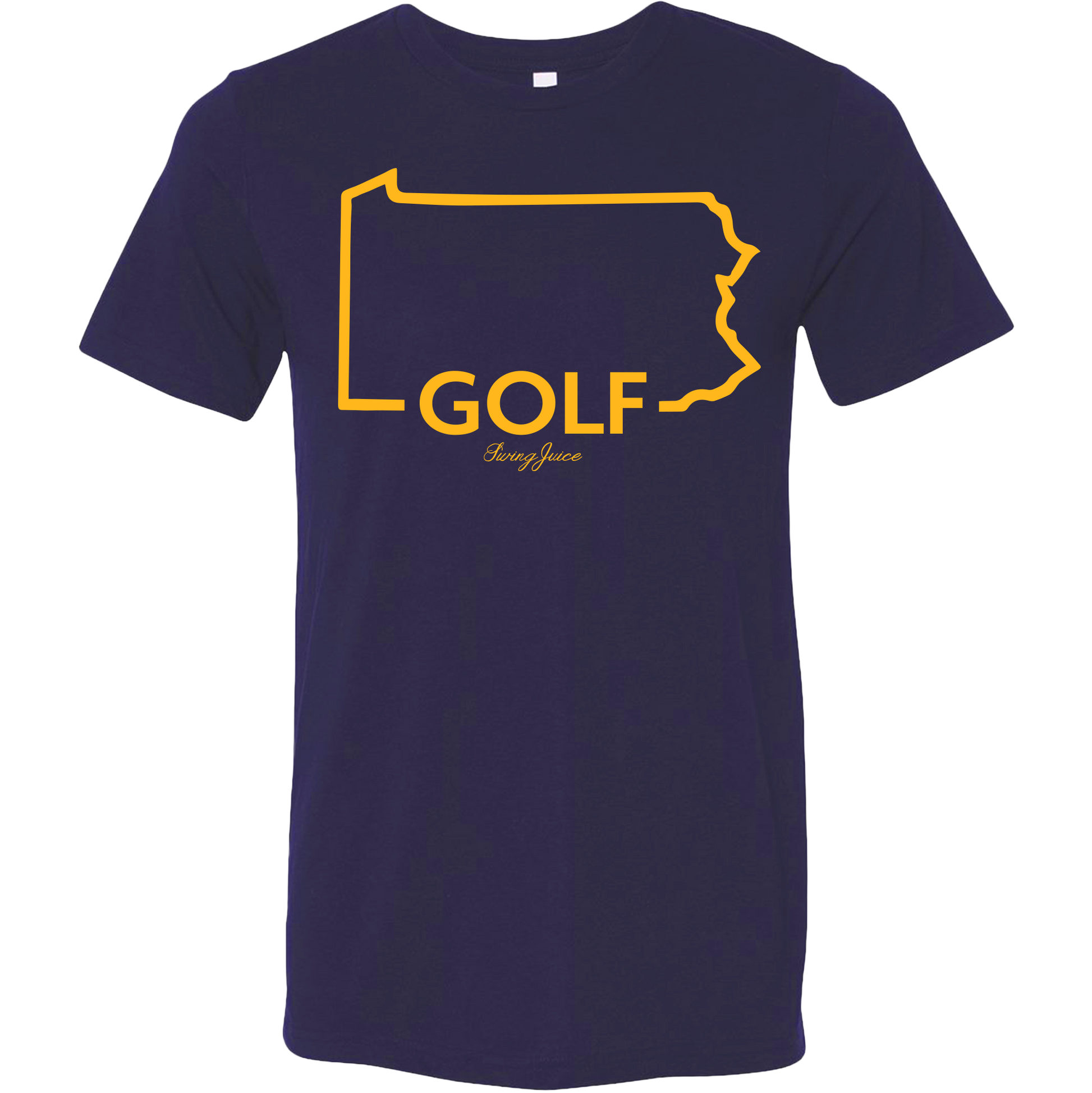 Golf Pennsylvania Unisex T-Shirt SwingJuice