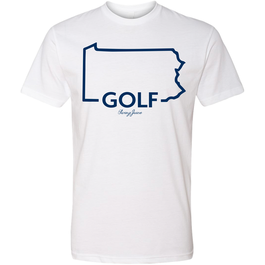 Golf Pennsylvania Unisex T-Shirt SwingJuice