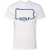 SwingJuice Short Sleeve Unisex T-Shirt Golf Pennsylvania-