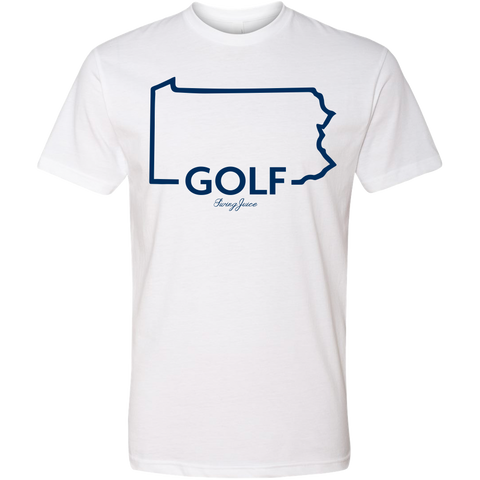 SwingJuice Short Sleeve Unisex T-Shirt Golf Pennsylvania-