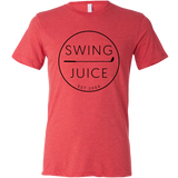 SwingJuice Short Sleeve Unisex T-Shirt Golf Retro-Red