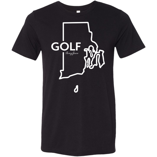 Golf Rhode Island Unisex T-Shirt SwingJuice