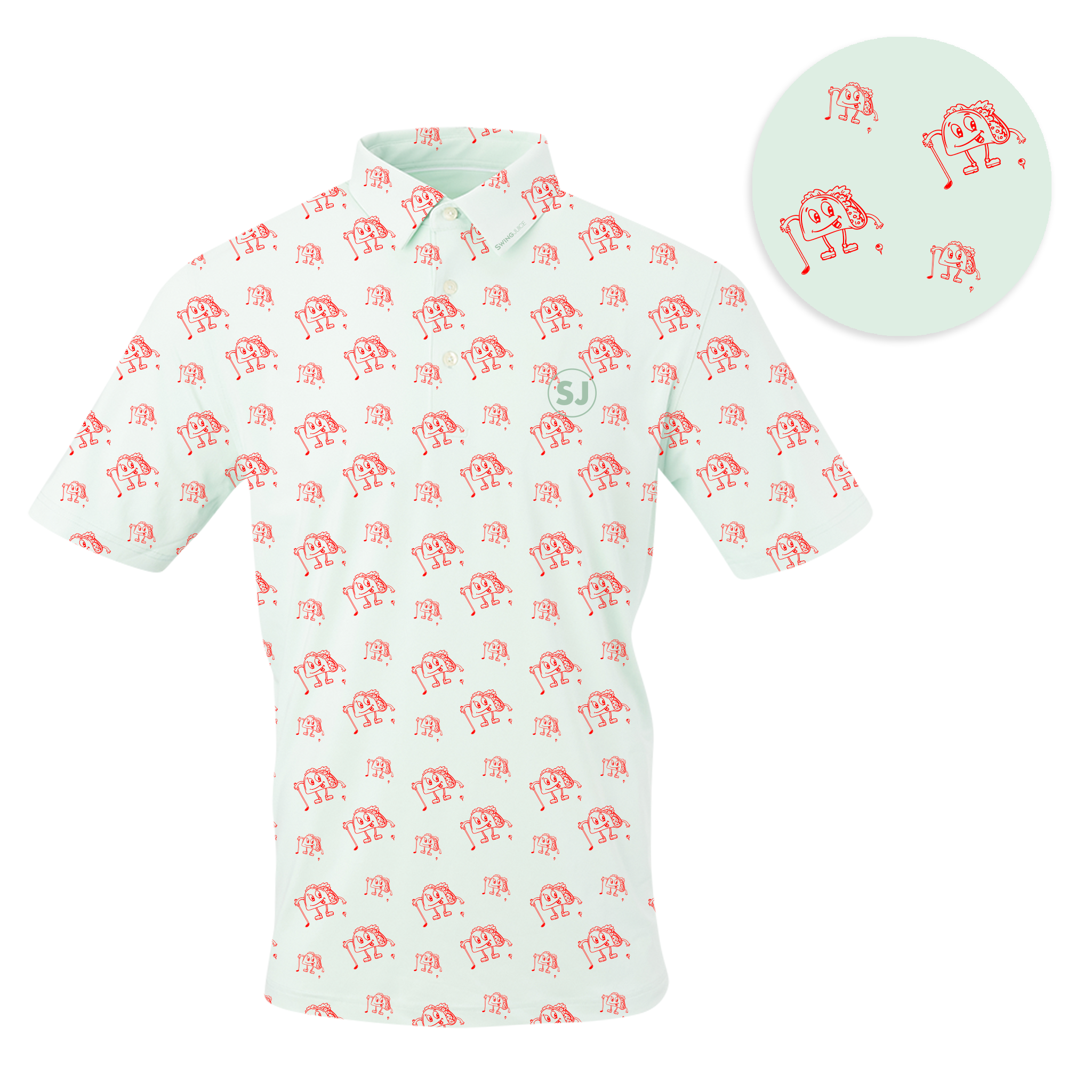 Men's Navy Boston Red Sox Tiki Button-Up Shirt