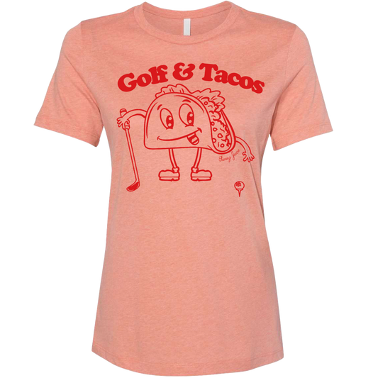 Golf & Tacos Women's T-Shirt SwingJuice