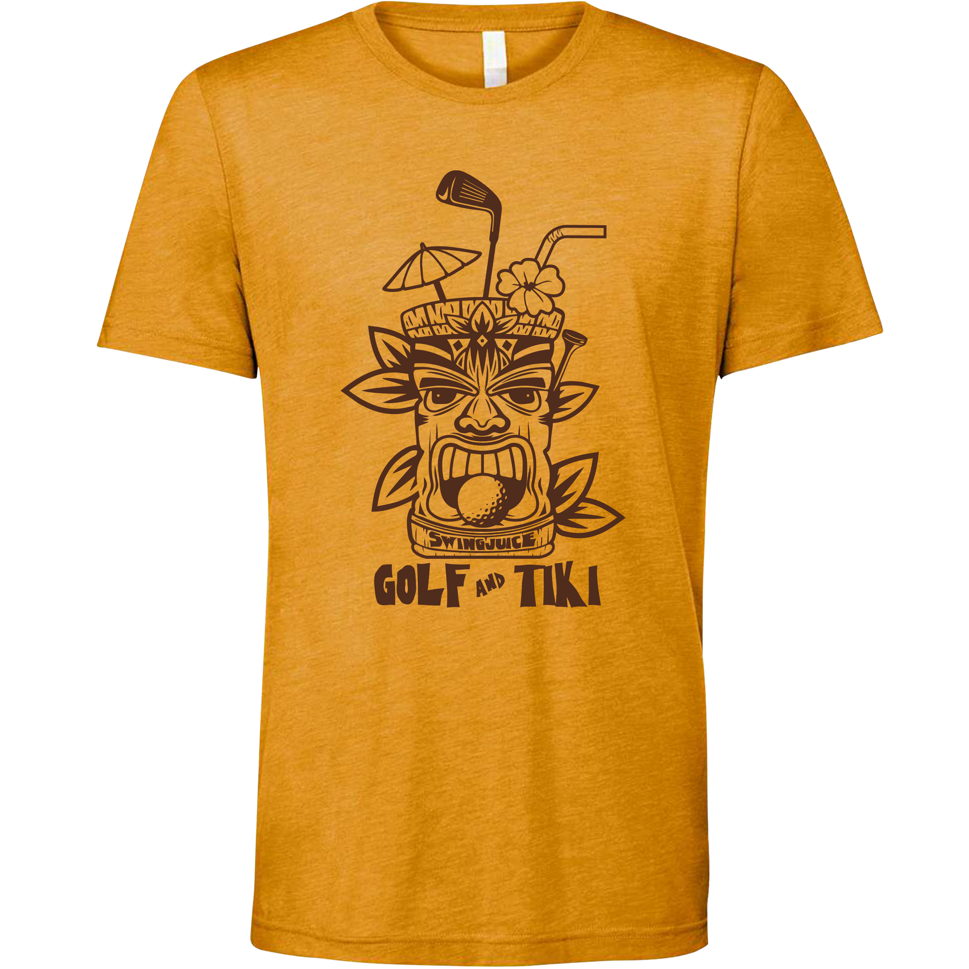 Golf & Tiki Unisex T-Shirt SwingJuice LLC