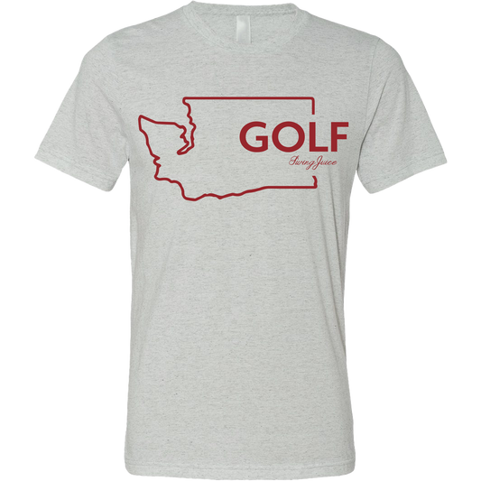 Golf Washington Unisex T-Shirt SwingJuice