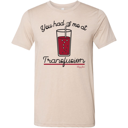 Golf You Had Me At Transfusion Unisex T-Shirt SwingJuice