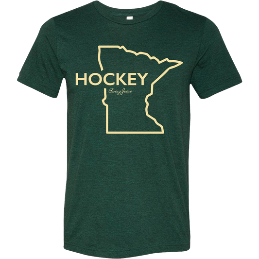 Hockey Minnesota Unisex T-Shirt SwingJuice