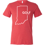 SwingJuice Short Sleeve Unisex T-Shirt Golf Indiana-
