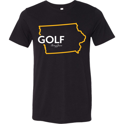 Golf Iowa Unisex T-Shirt SwingJuice