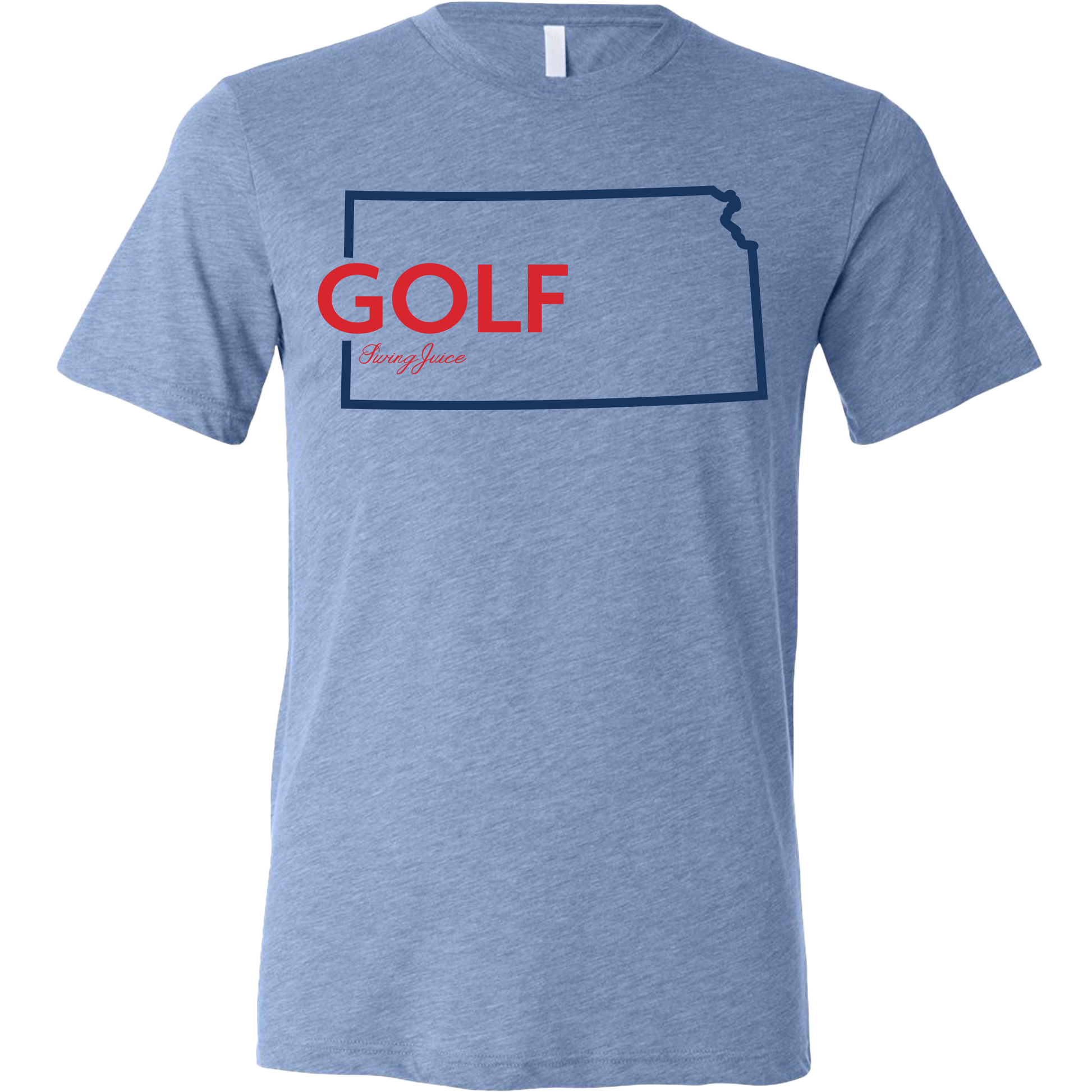Golf Kansas Unisex T-Shirt SwingJuice