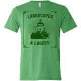 SwingJuice Short Sleeve Unisex T-Shirt Golf Marc's Landscapes & Lagers-Green