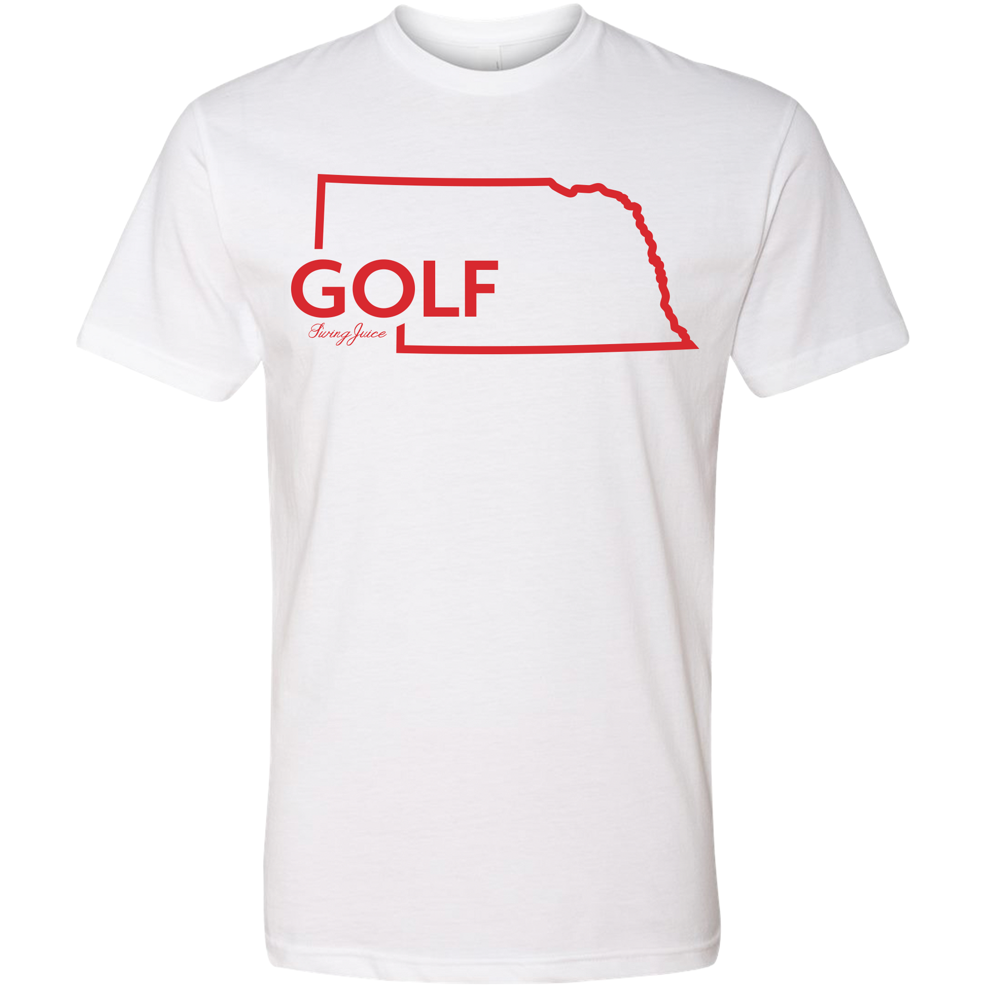 Golf Nebraska Unisex T-Shirt SwingJuice