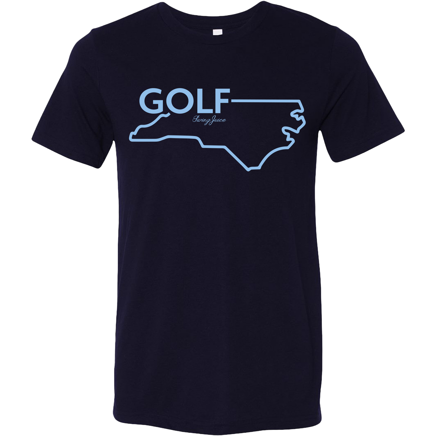 Golf North Carolina Unisex T-Shirt SwingJuice