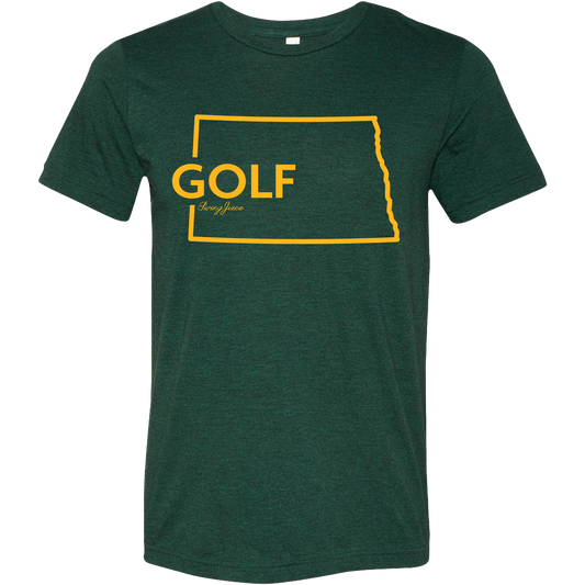 Golf North Dakota Unisex T-Shirt SwingJuice