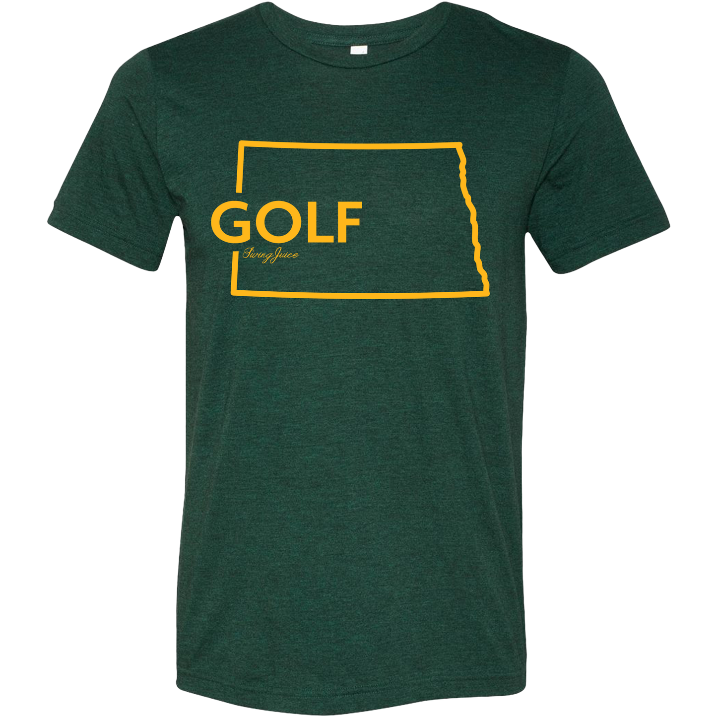 Golf North Dakota Unisex T-Shirt SwingJuice