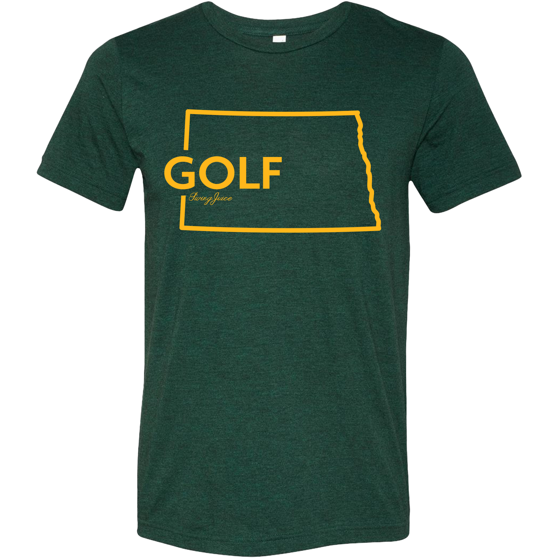 Golf North Dakota Unisex T-Shirt SwingJuice