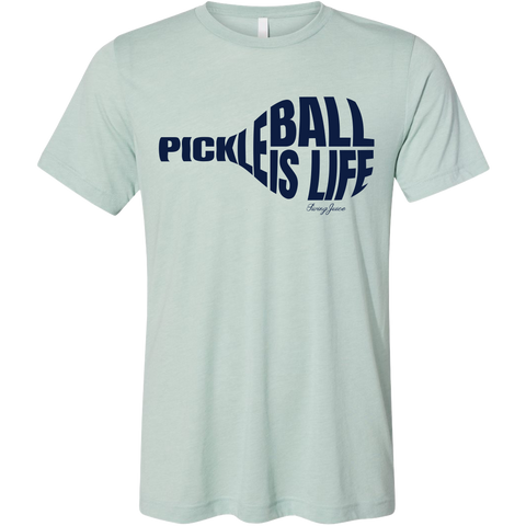SwingJuice Short Sleeve Unisex T-Shirt Pickleball Is Life-