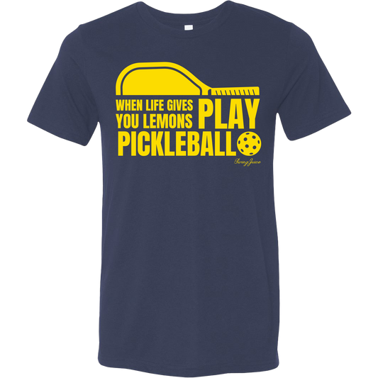 Pickleball When Life Gives You Lemons Unisex T-Shirt SwingJuice