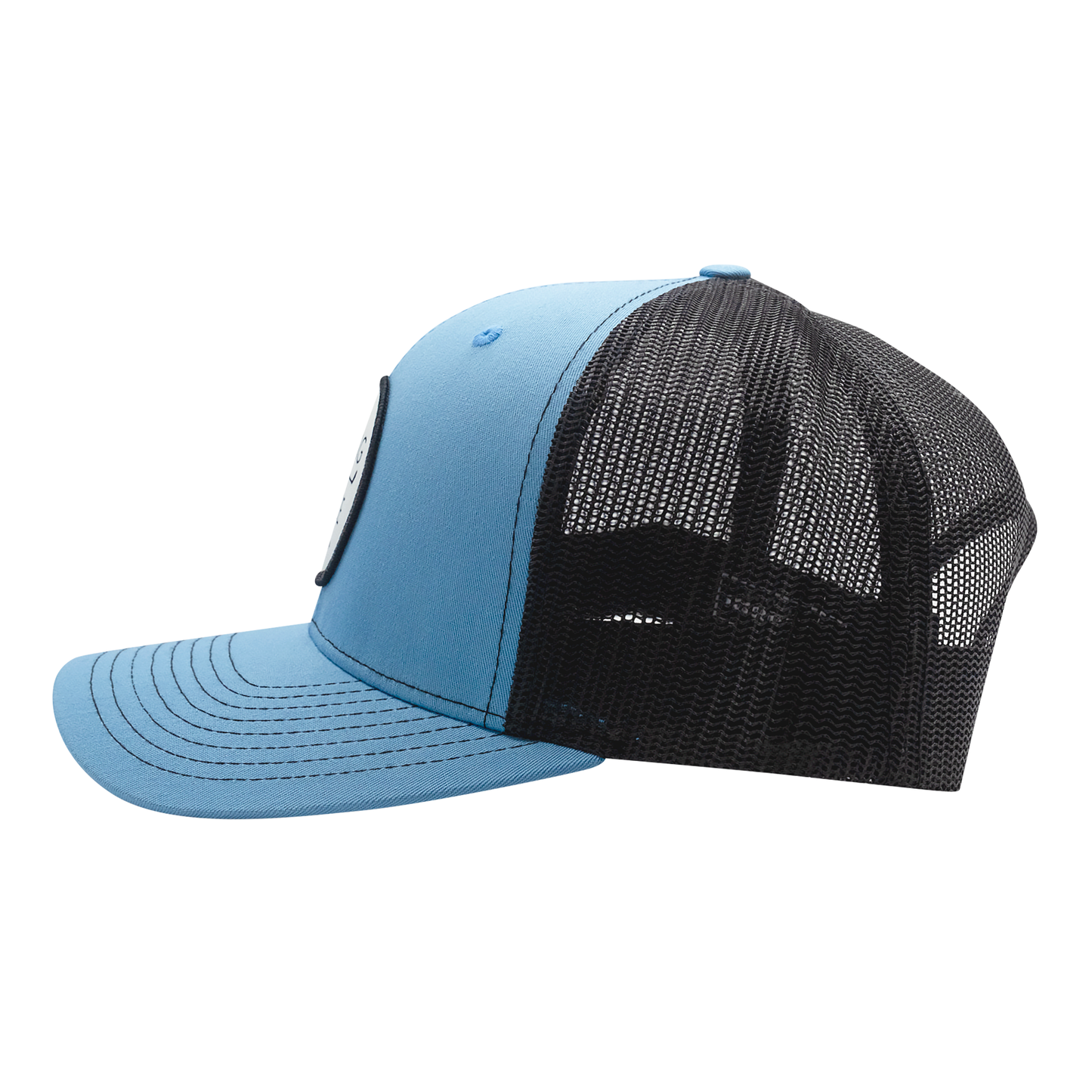 Golf Retro Unisex Trucker Hat-Light Blue