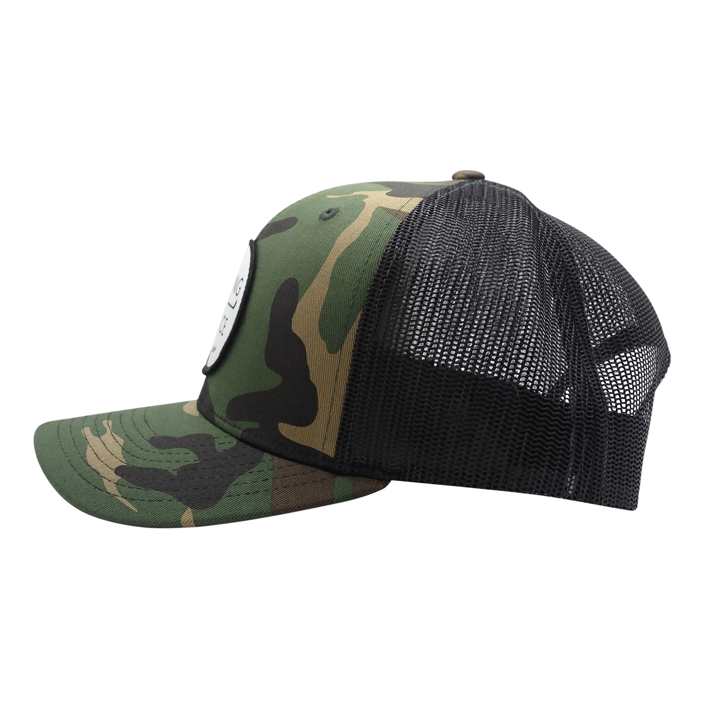 Golf Retro Unisex Trucker Hat-Camo