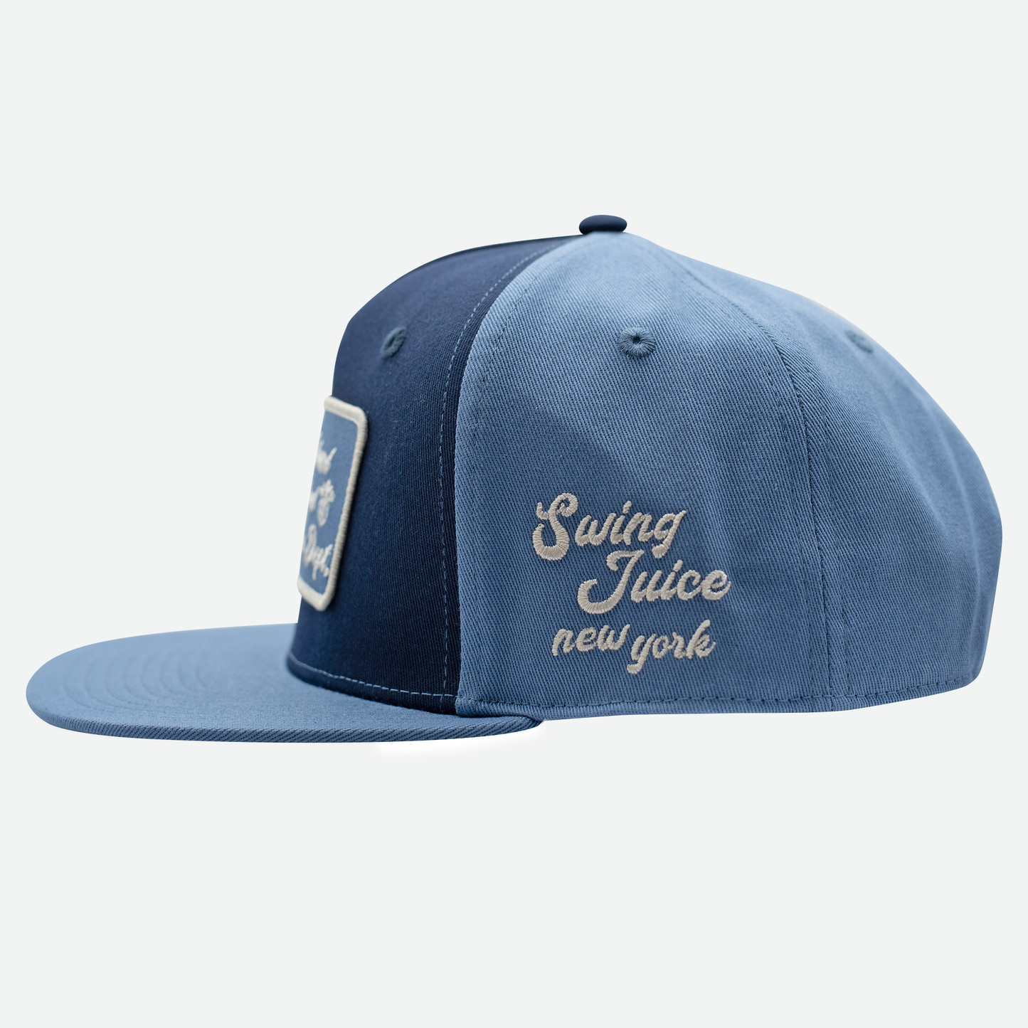 Golf Long Island Muni Unisex Snapback Hat-Navy/Slate