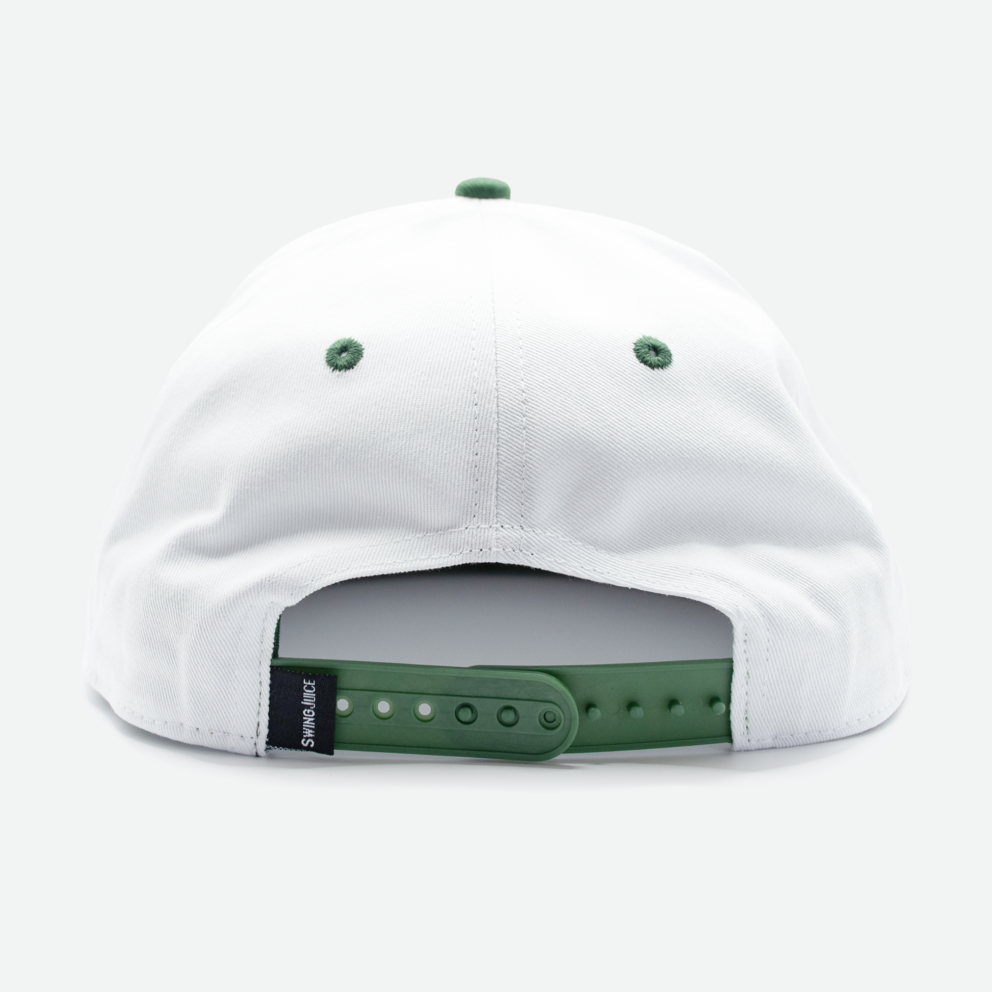 Golf Happy Chubbs Barker Shooter Unisex Snapback Hat-White