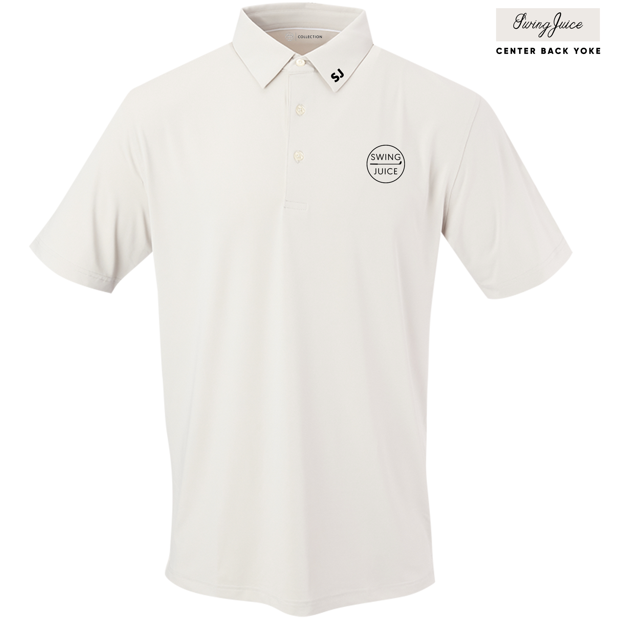 Golf Retro Men's Polo-Cloud