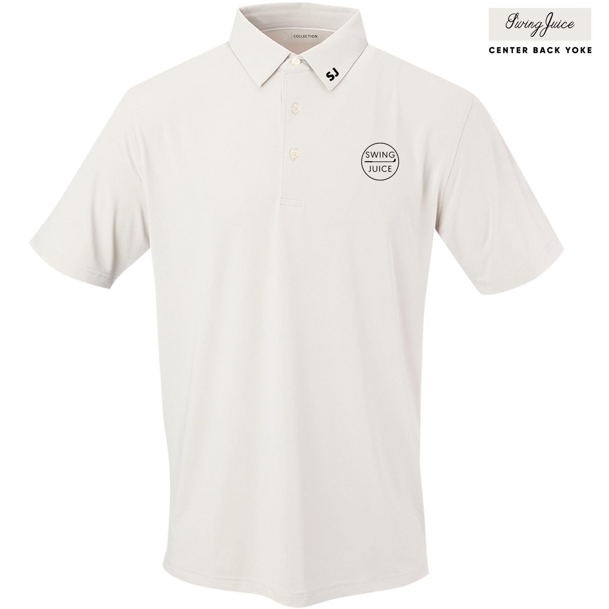 Golf Retro Men's Polo-Cloud