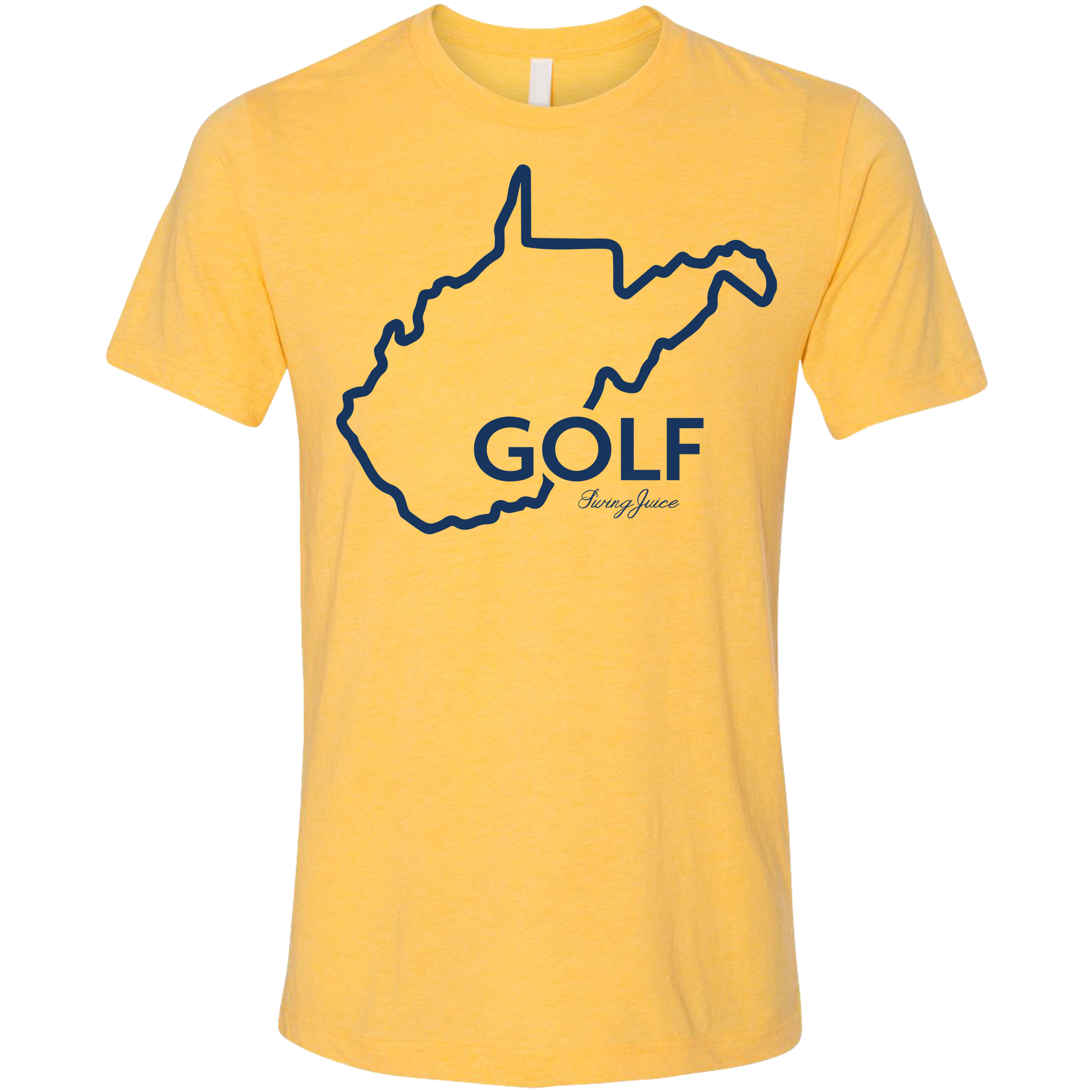 Golf West Virginia Unisex T-Shirt SwingJuice